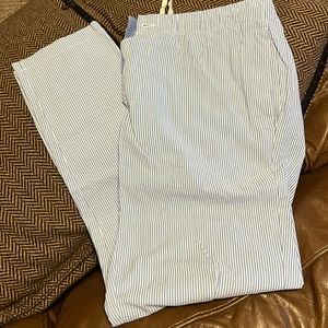 Bonobos XL Tall / Long Seersucker Stretch Off Duty pants